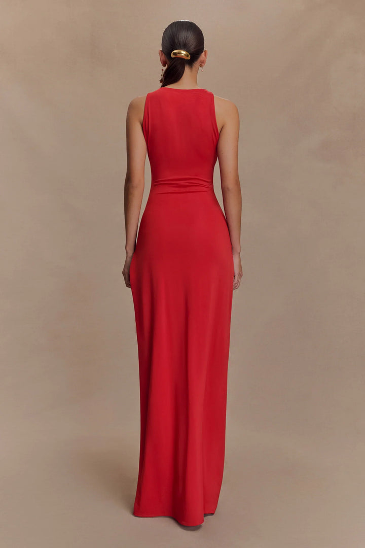 Kaiden Slinky Beaded Maxi Dress