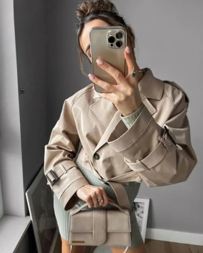 Trench Coat with Belt