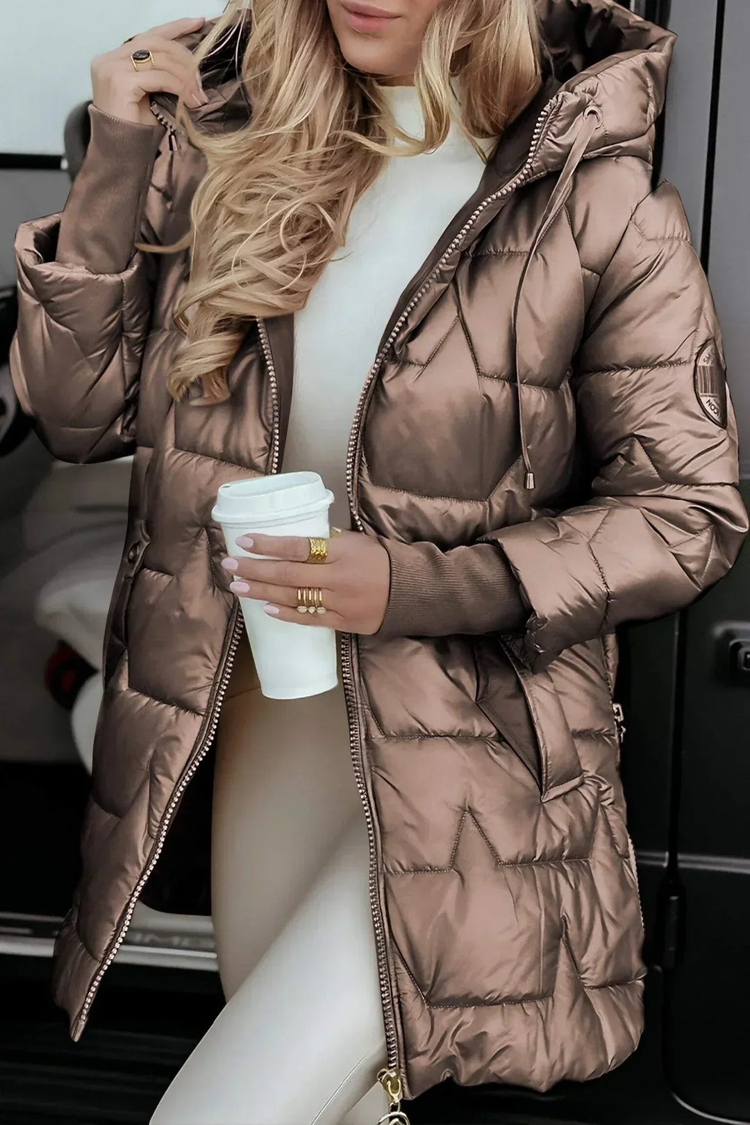 Elegant Puffer Winter Coat